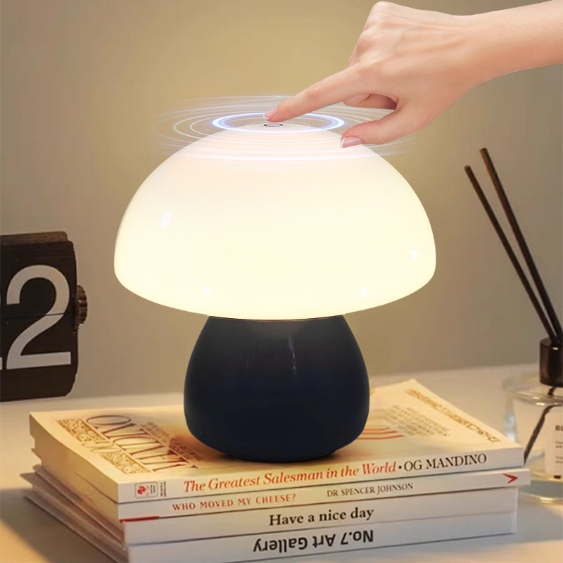 Mushroom Table Lamp - Lampu Meja Led Jamur Pengisian Meja