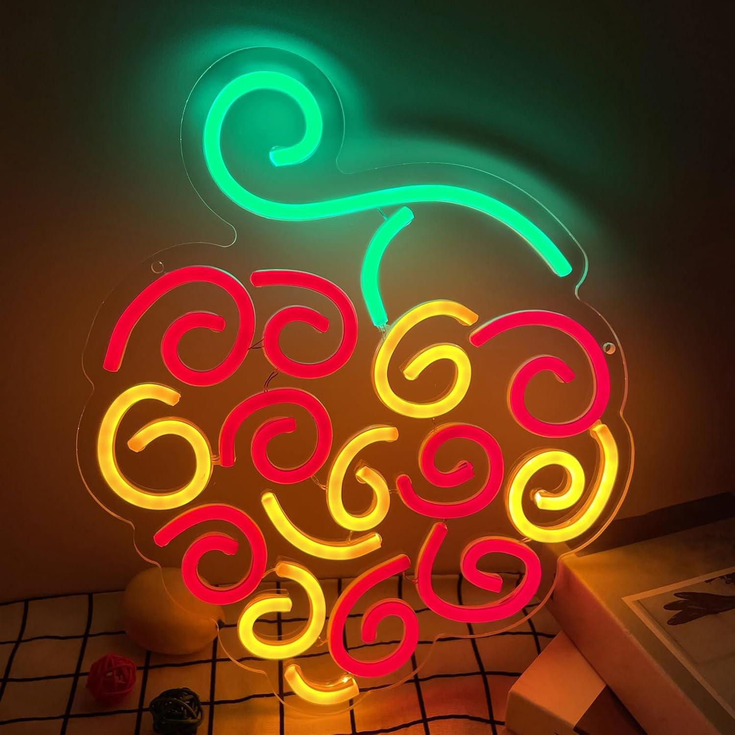 Room Lighting Bedroom Decor - Lampu LED USB Cyber Fruit Neon