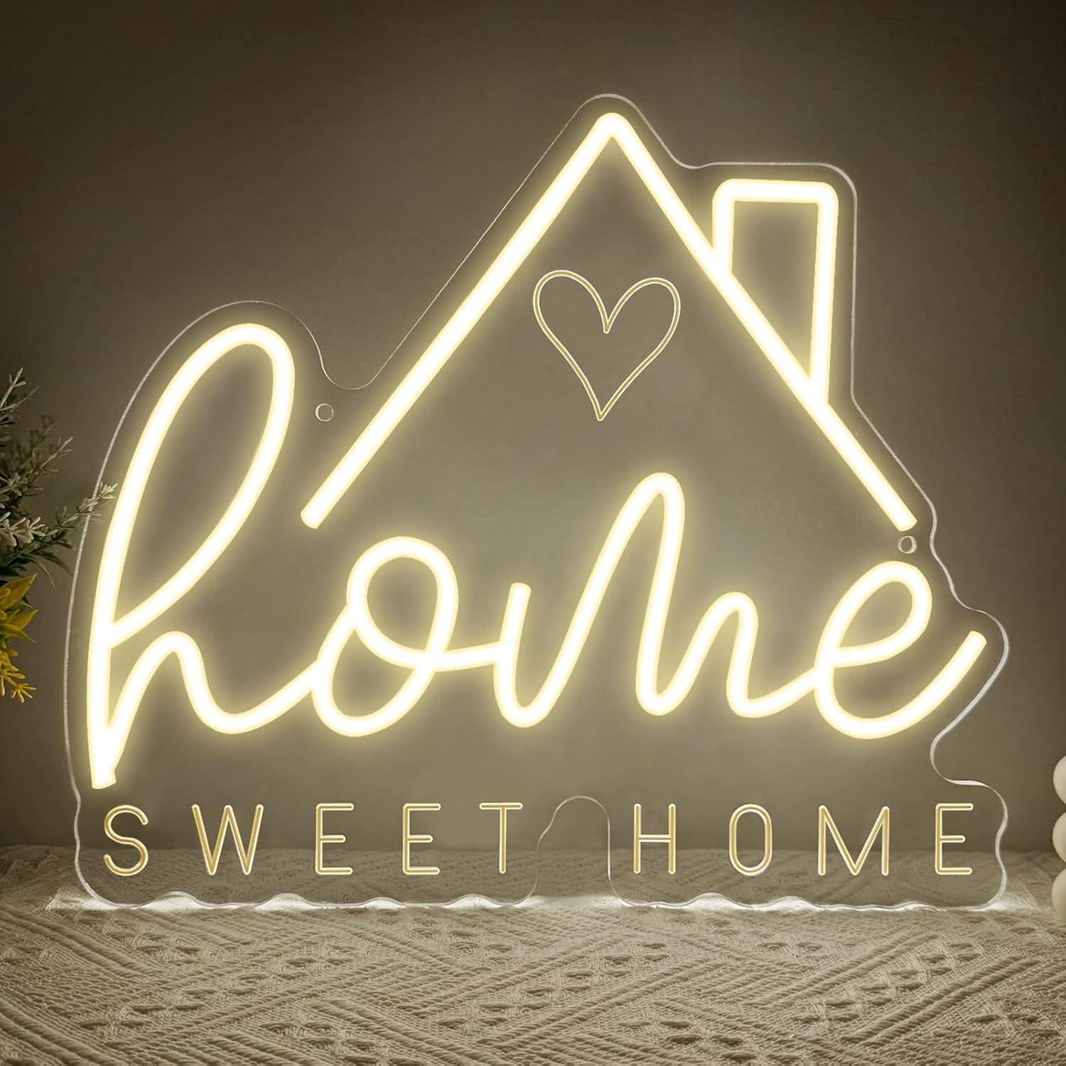 Room Lighting Bedroom Decor - Lampu LED Neon Sweet Home USB