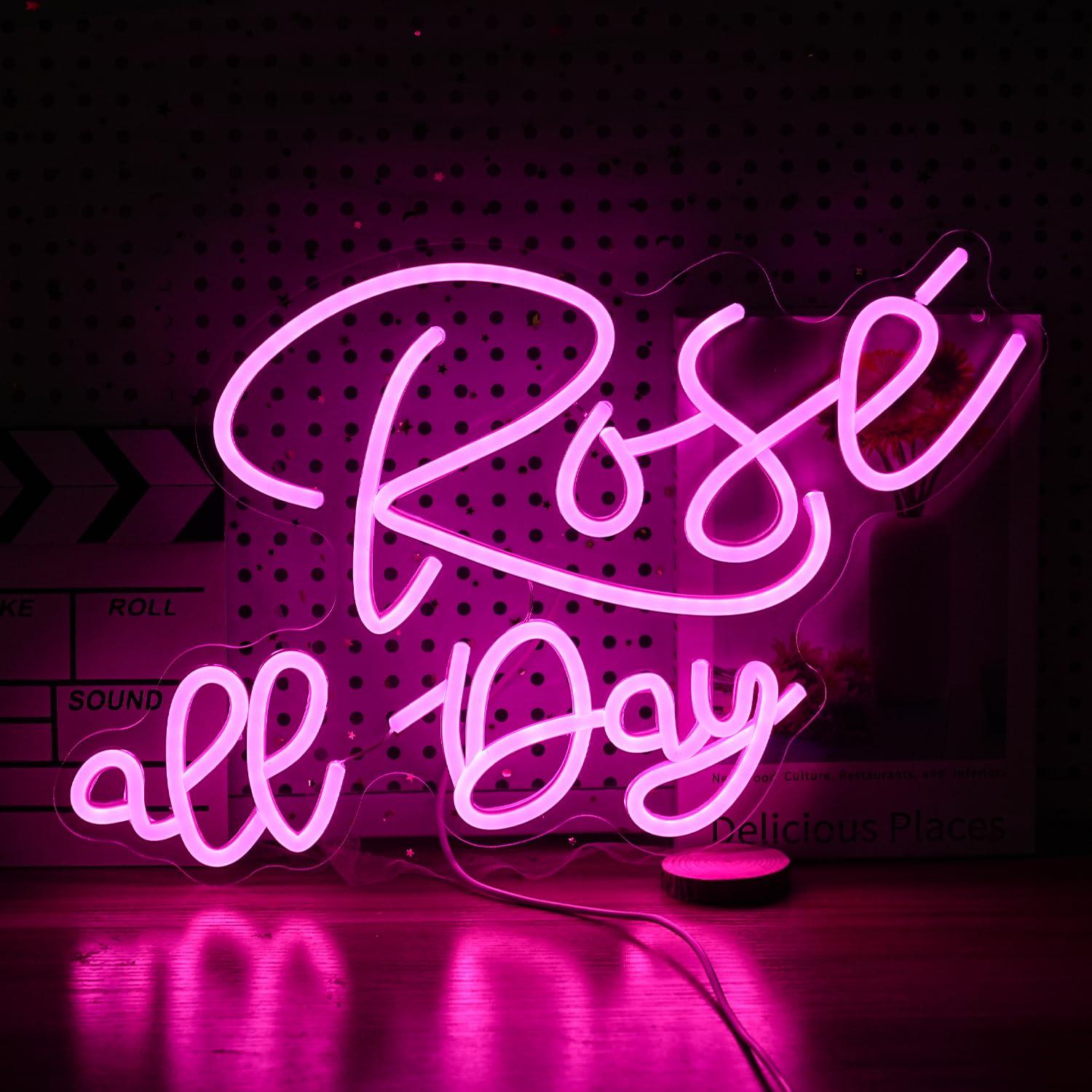 Lighting Decoration Wedding - Lampu Neon LED Dapat Diredupkan Bentuk