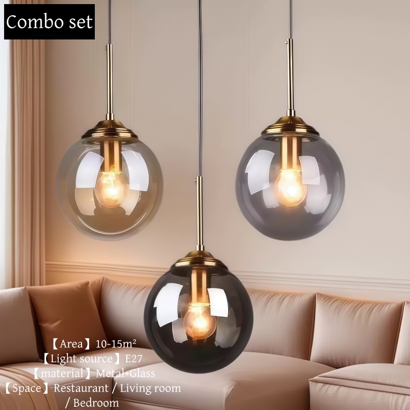 Lampu Gantung Logam Mewah Mode - Home Lighting And Decor ulasan dan harga