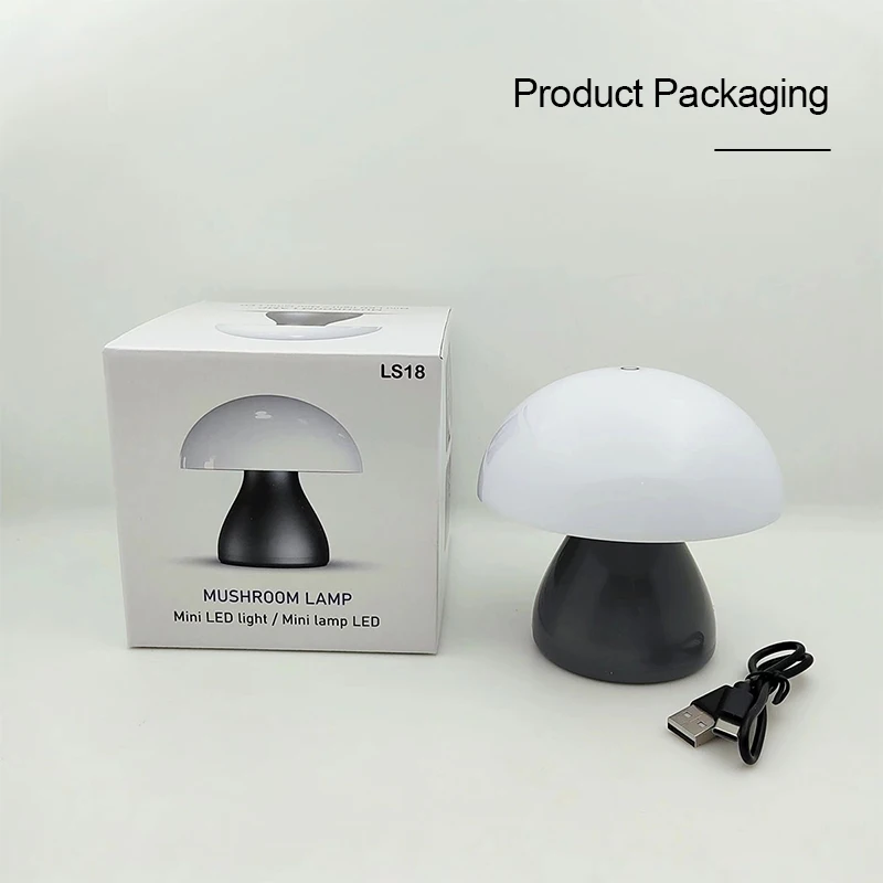 Lampu Meja Led Jamur Pengisian - Mushroom Table Lamp ulasan dan harga