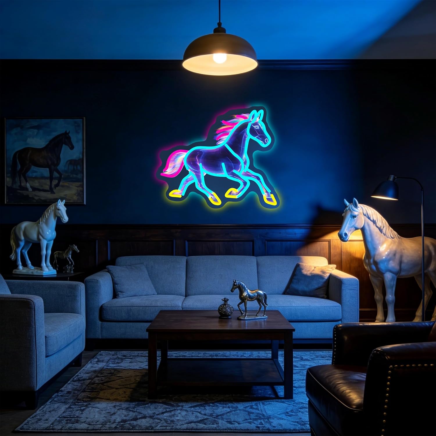 Lampu Malam Kuda Lampu Dekoras - Room Lighting Bedroom Decor ulasan dan harga
