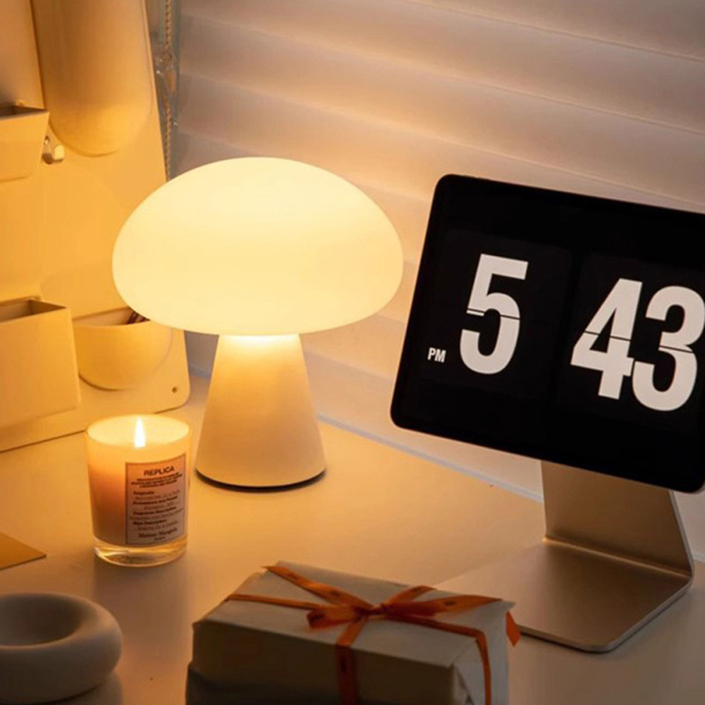 Lampu Meja LED Bentuk Jamur, D - Mushroom Table Lamp ulasan dan harga
