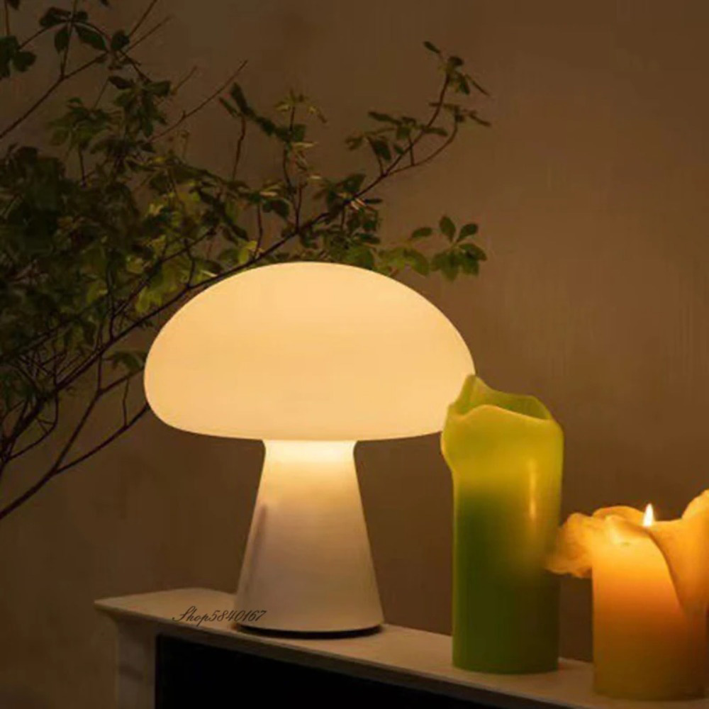 Lampu Meja LED Bentuk Jamur, D - Mushroom Table Lamp ulasan dan harga