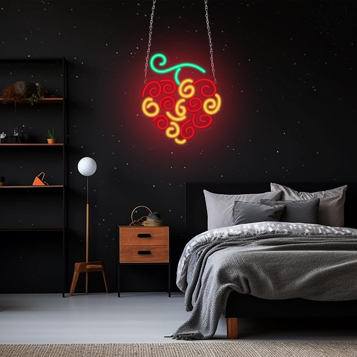Lampu LED USB Cyber Fruit Neon - Room Lighting Bedroom Decor ulasan dan harga