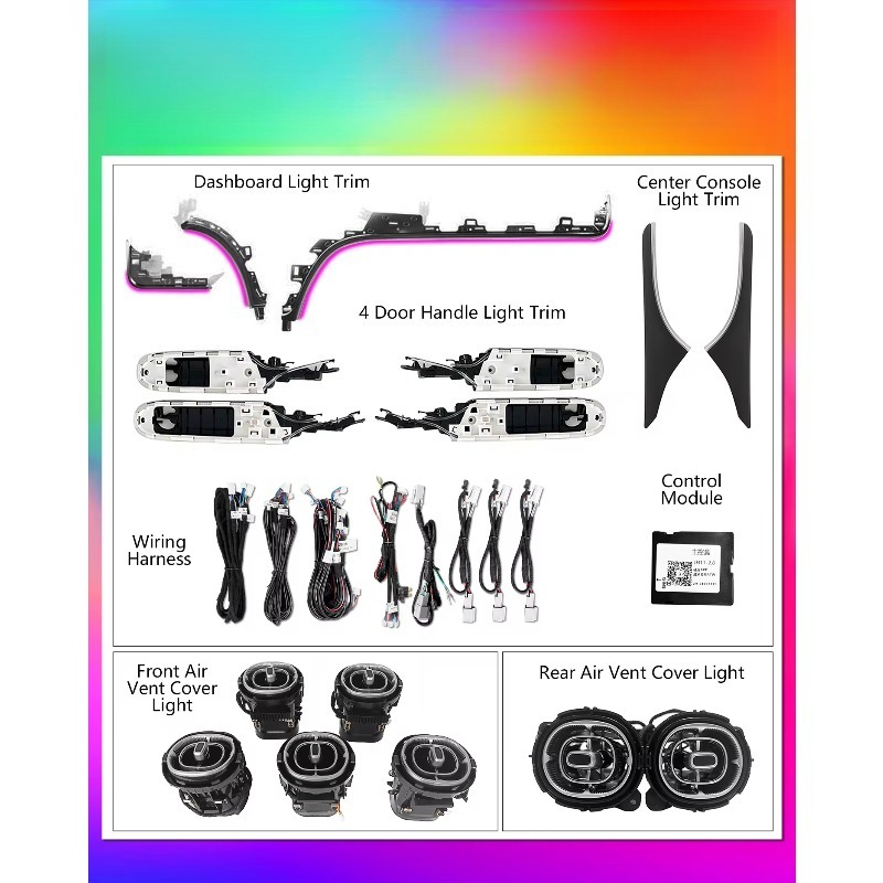 Kit Upgrade Lampu Ambient LED  - Lighting Decor Inc ulasan dan harga