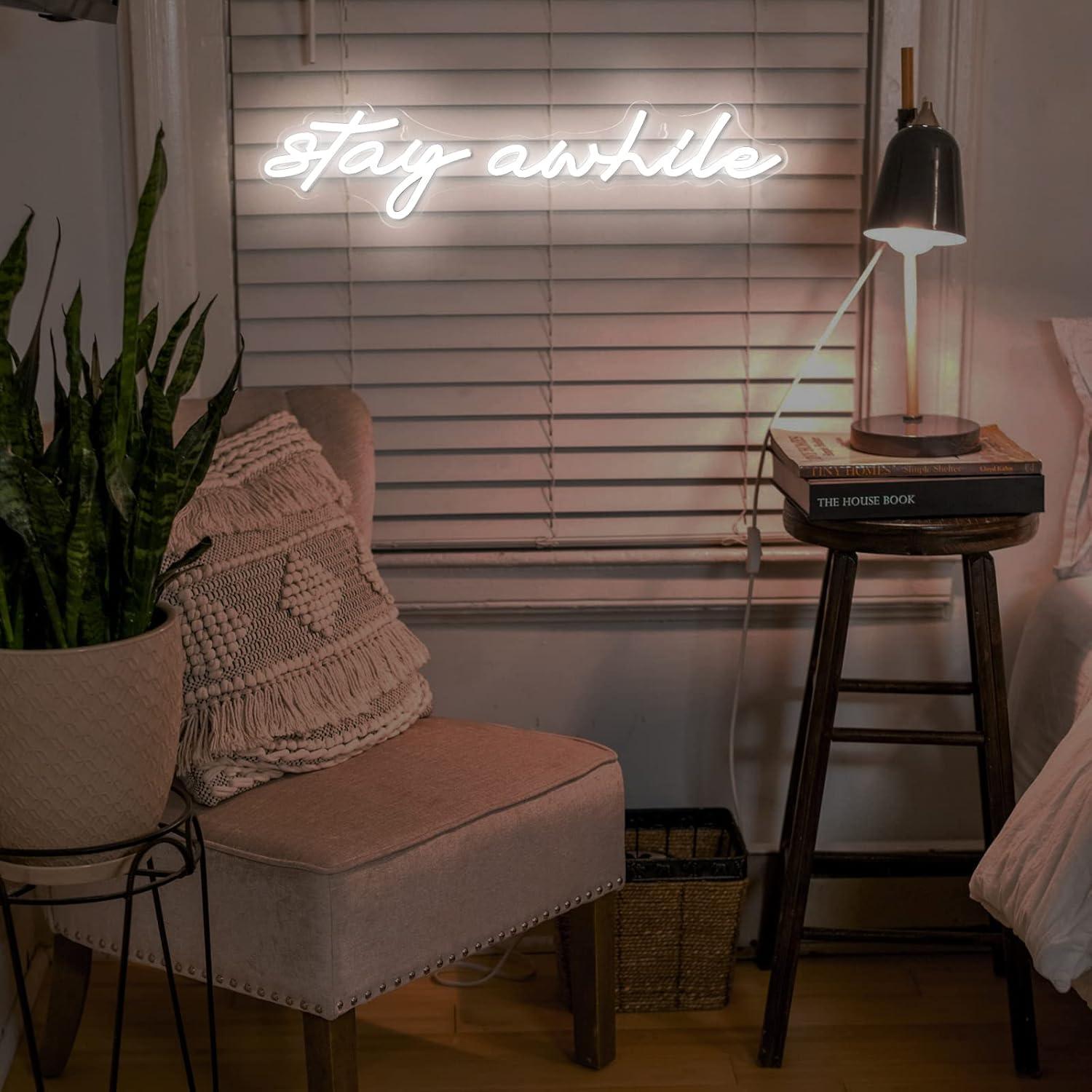 Lampu Neon LED USB yang Dapat  - Room Lighting Bedroom Decor ulasan dan harga