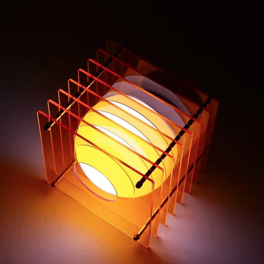 DIY Akrilik Seribu Lapisan Lam - Lighting Decor Ideas ulasan dan harga