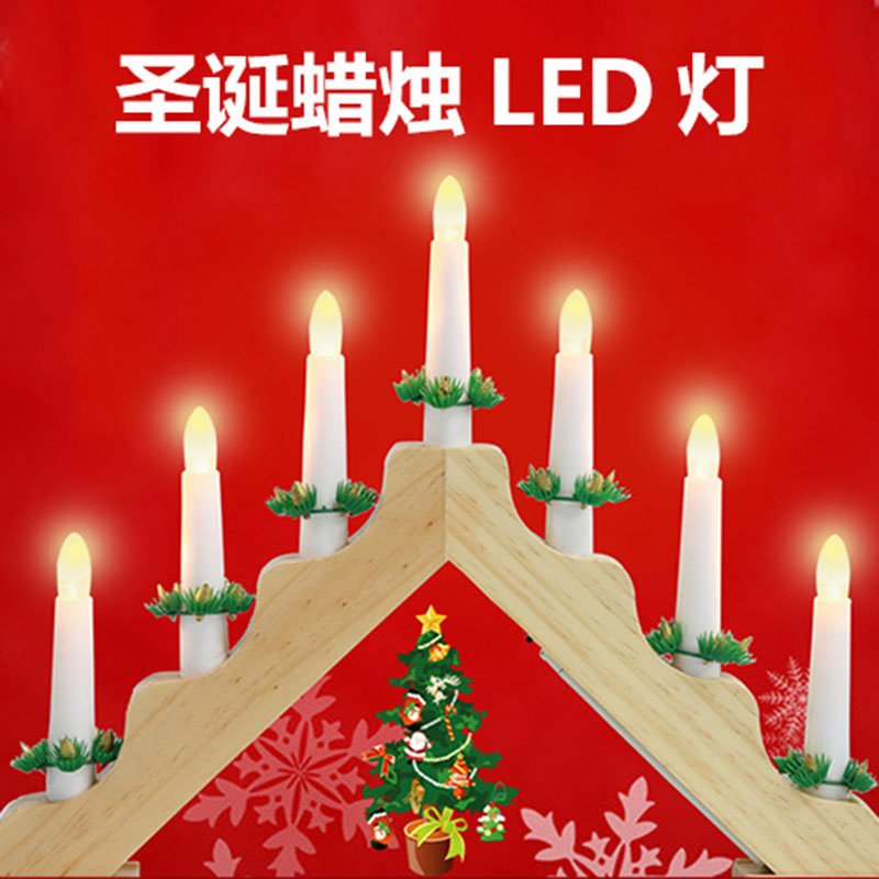 Lampu Natal kayu berbentuk len - Lighting Decor Woodbridge ulasan dan harga