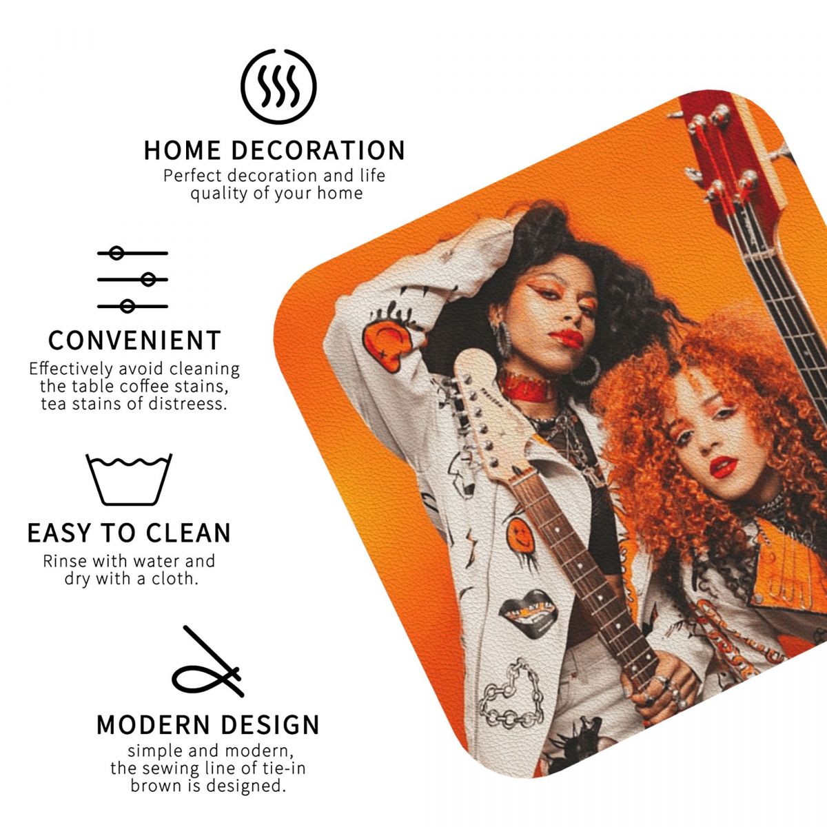 Nova Twins Coasters Alas Pirin - Nova Decor & Lighting Julestjerne ulasan dan harga