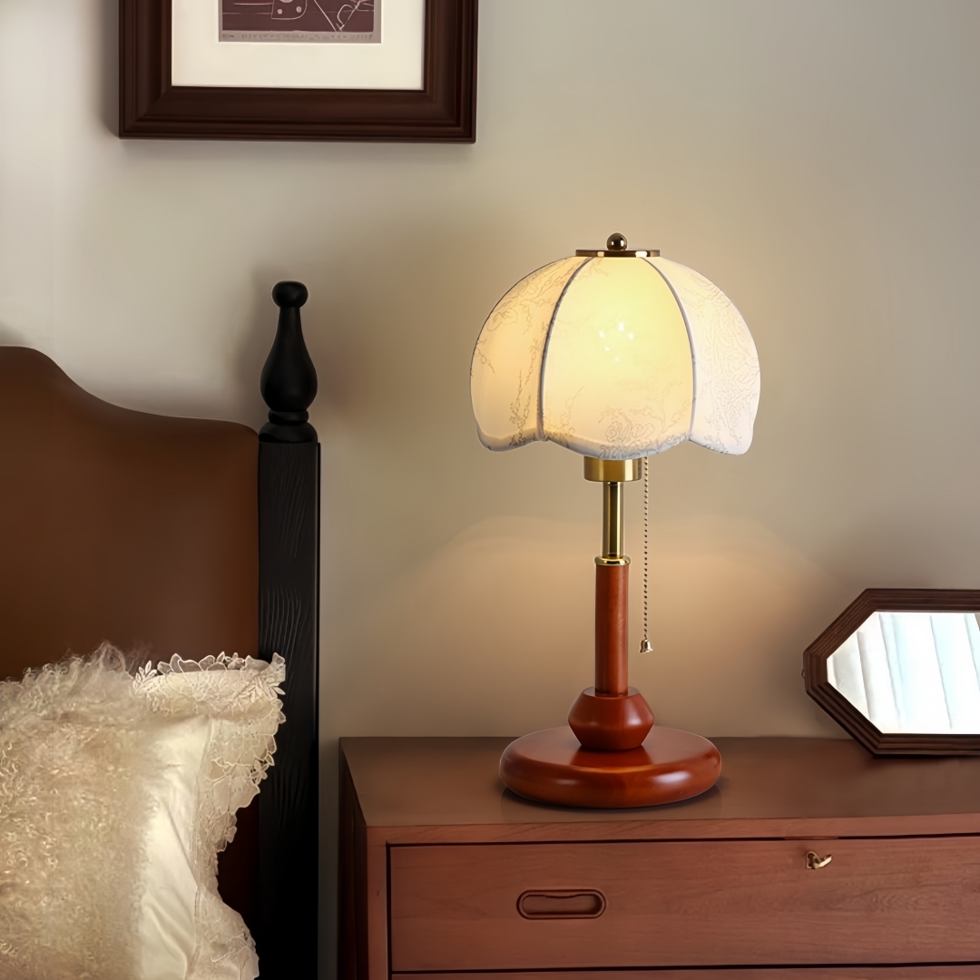 Lampu Meja Vintage Berbentuk K - Room Lighting Bedroom Decor ulasan dan harga