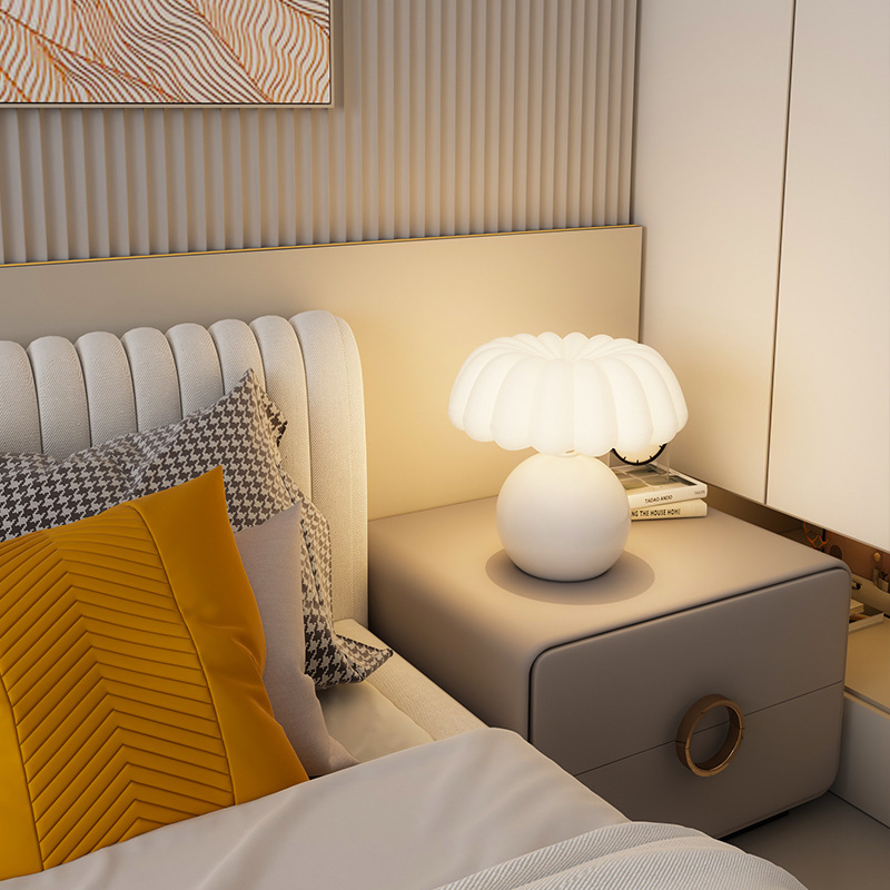 Lampu meja samping tempat tidu - Mushroom Table Lamp ulasan dan harga