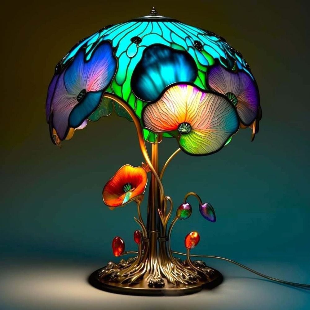 Lampu Meja Desain Estetika Uni - Mushroom Table Lamp ulasan dan harga