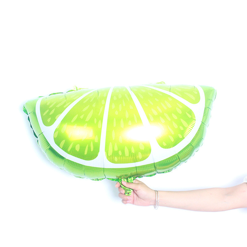 1 Buah Balon Buah Tropis Dekor - Orange Lighting Decor ulasan dan harga