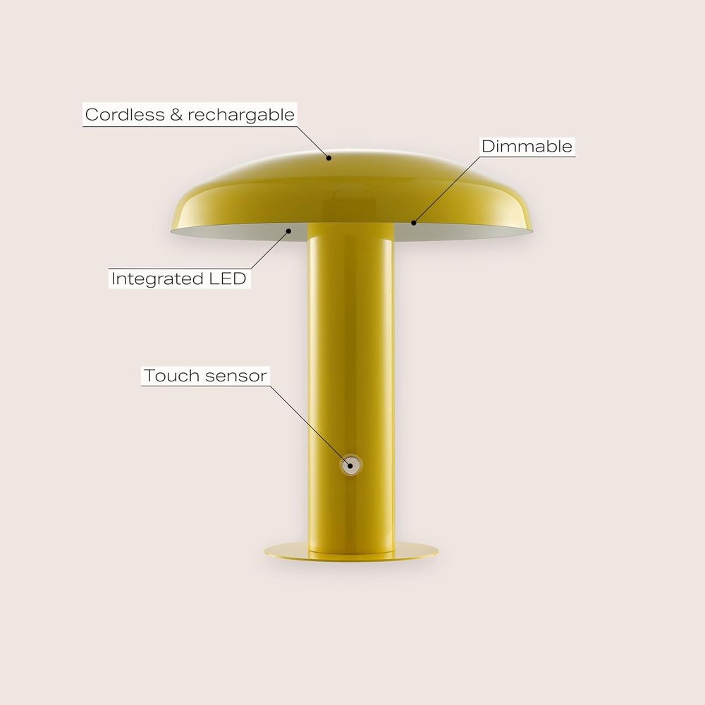 11 Lampu Meja Jamur Kontempore - Mushroom Table Lamp ulasan dan harga