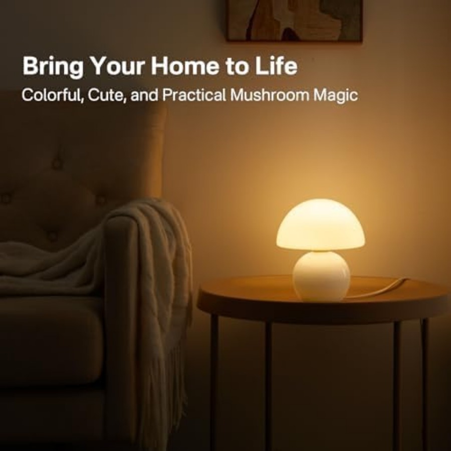 Lampu Meja Bentuk Jamur untuk  - Mushroom Table Lamp ulasan dan harga