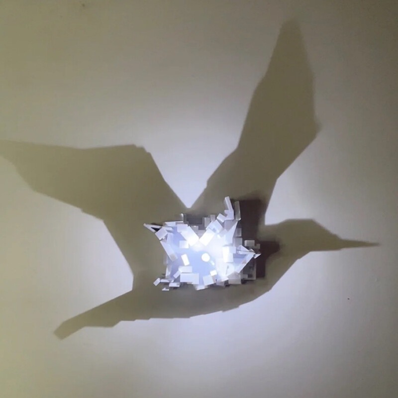 Lampu Tidur 3D Light Shadow Ni - Room Lighting Bedroom Decor ulasan dan harga
