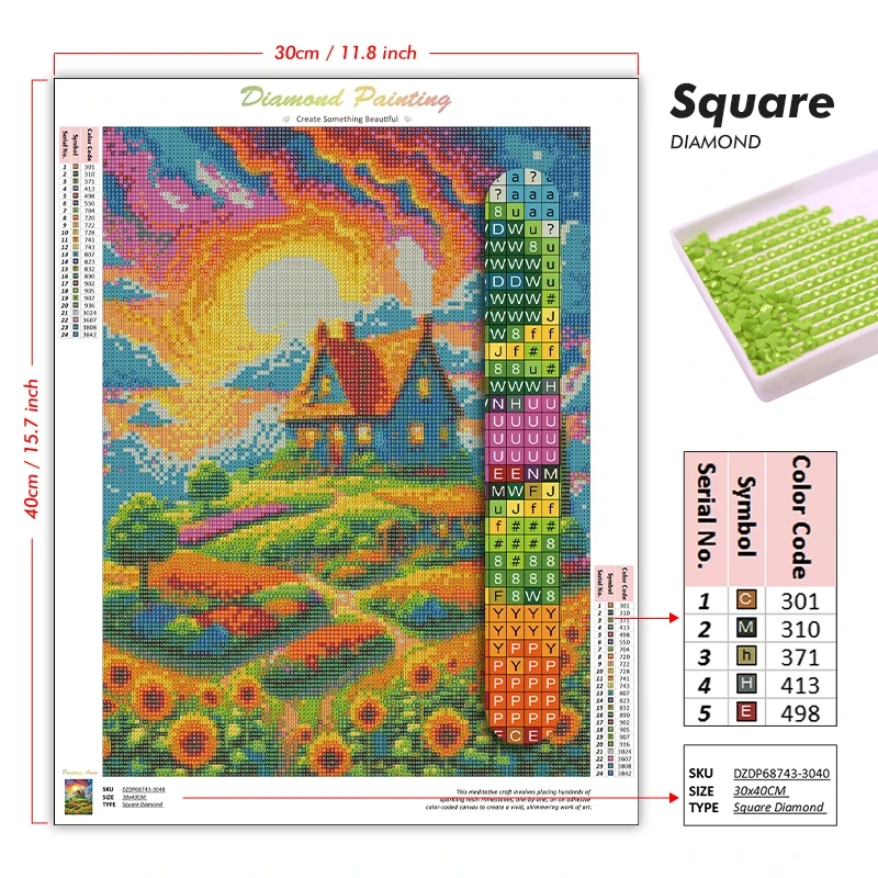 Lukisan Berlian DIY 2026 Nova  - Nova Decor & Lighting Julestjerne ulasan dan harga