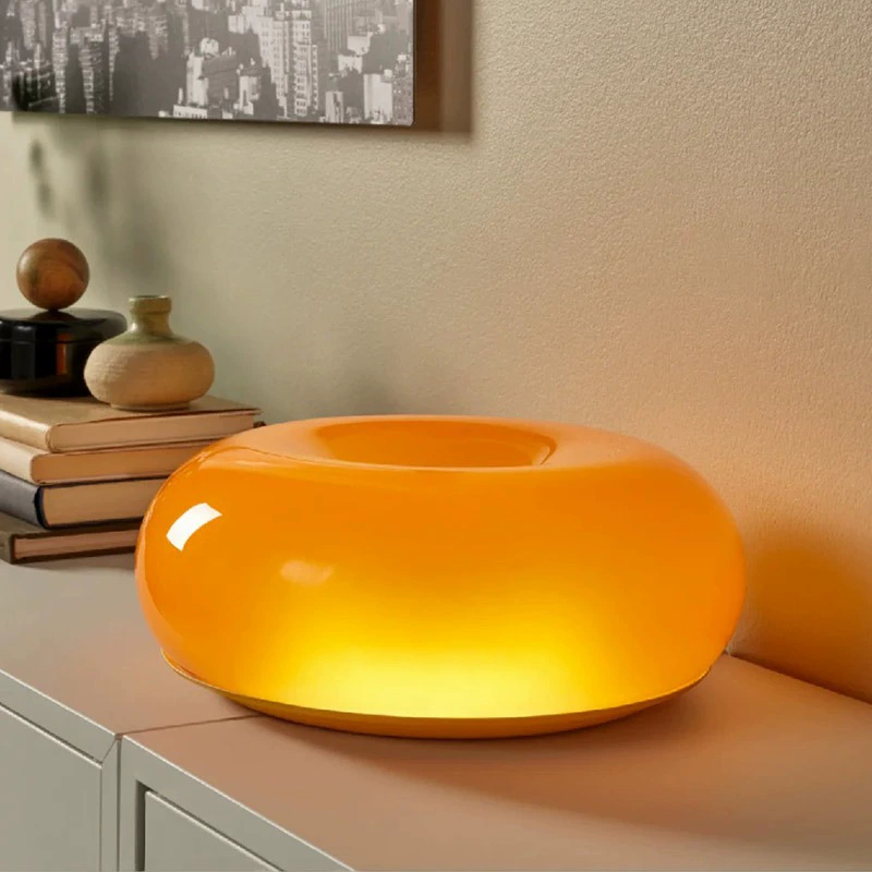 Lampu Meja Nordic Donut Bauhau - Mushroom Table Lamp ulasan dan harga