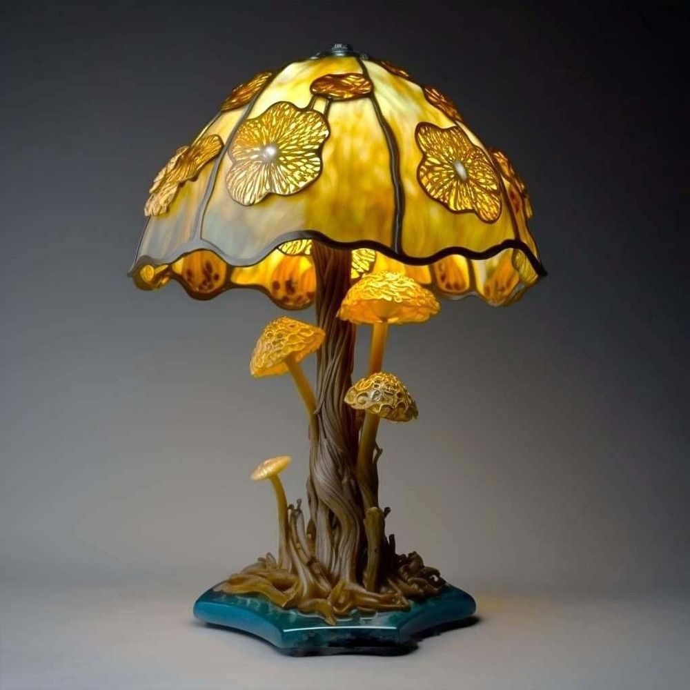 Lampu Meja Desain Estetis Berk - Mushroom Table Lamp ulasan dan harga