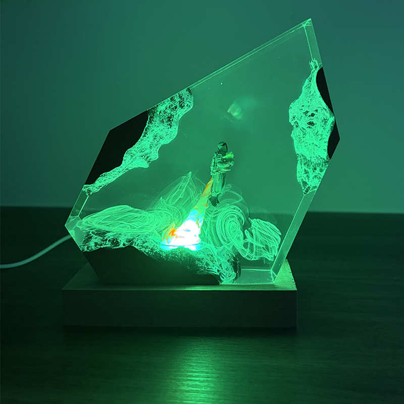 Lampu Meja Resin Figur Anime S - Lighting Decoration Wedding ulasan dan harga