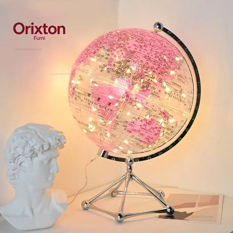 Lampu LED Flash Globe Dunia, L - Lighting World Decor ulasan dan harga