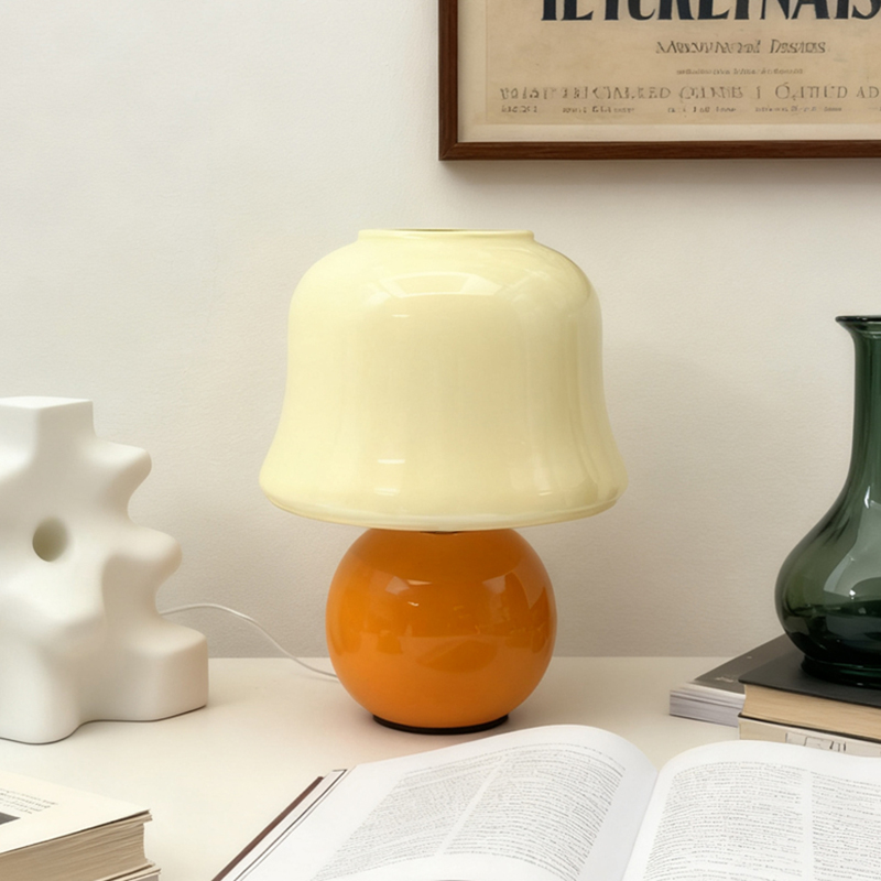 Lampu Meja Minimalis Modern Be - Mushroom Table Lamp ulasan dan harga
