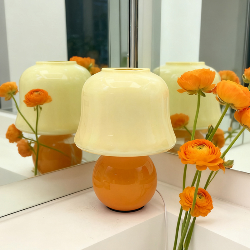 Lampu Meja Minimalis Modern Be - Mushroom Table Lamp ulasan dan harga