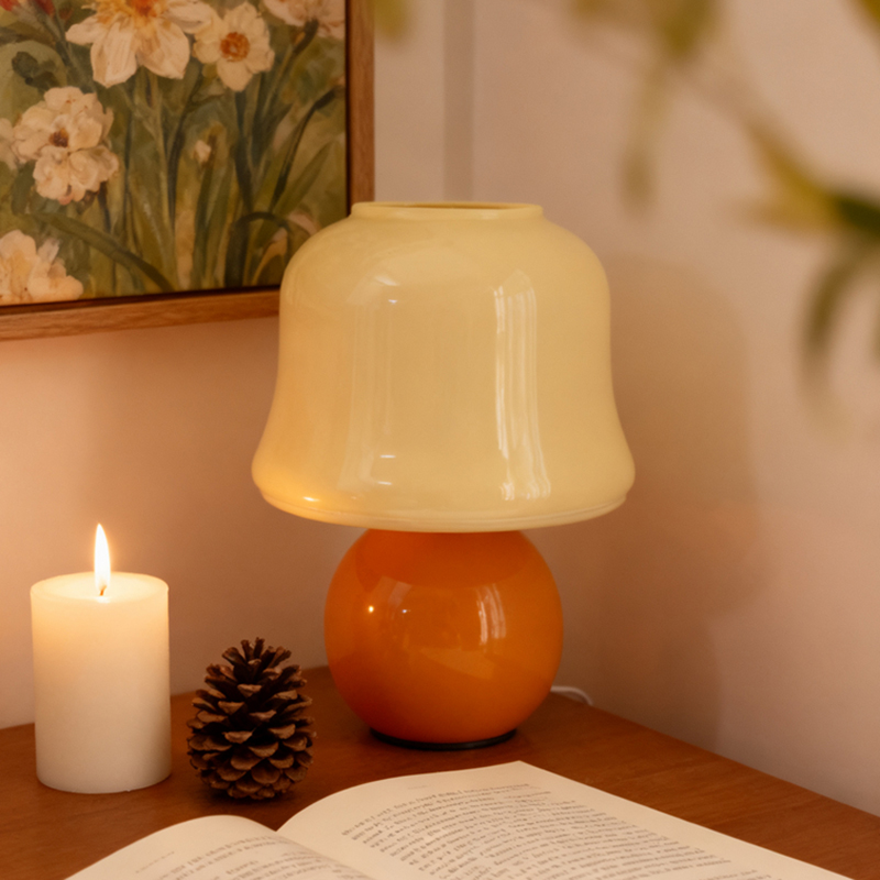 Lampu Meja Minimalis Modern Be - Mushroom Table Lamp ulasan dan harga