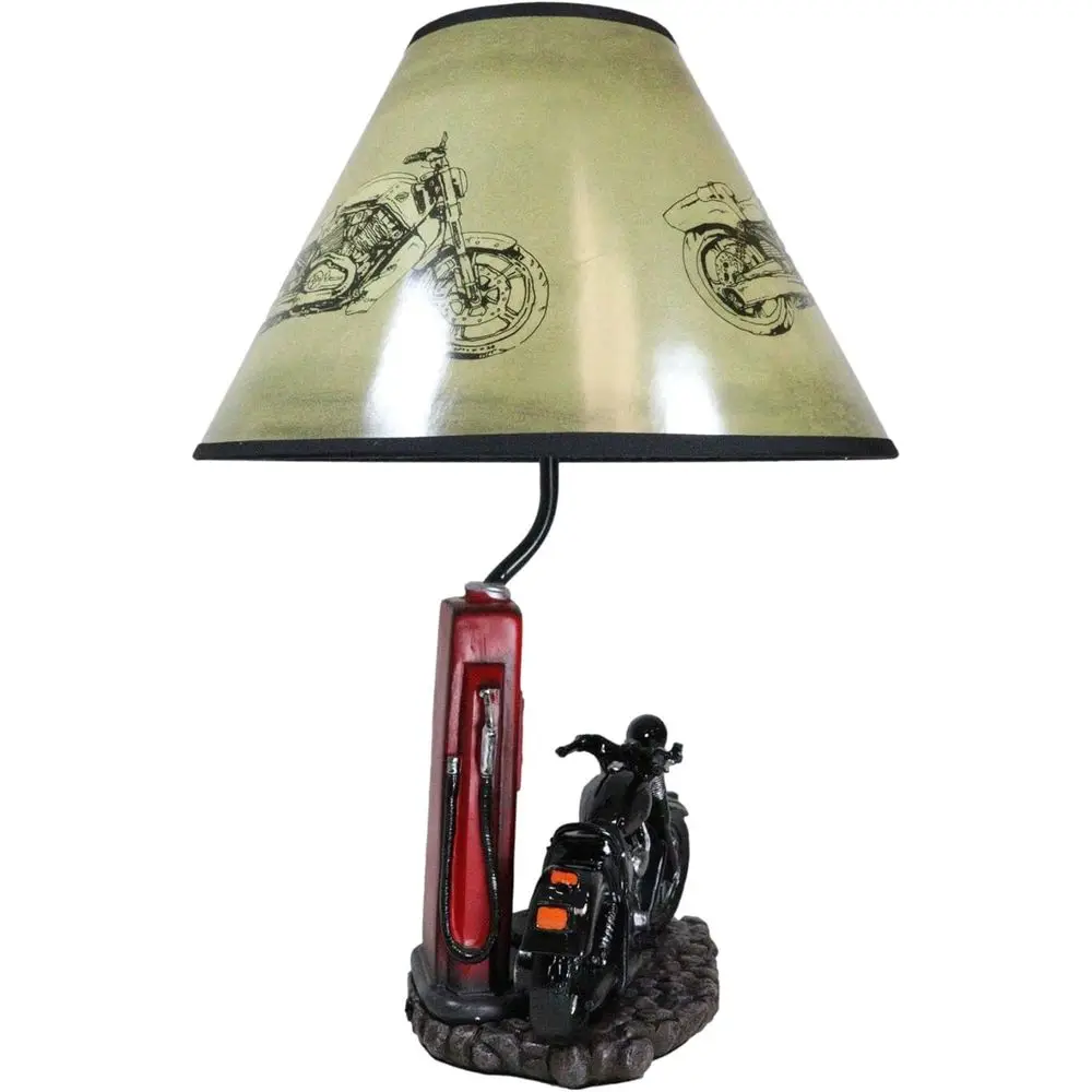 Lampu Meja Pompa Bensin Motor  - Lighting Decor For Home ulasan dan harga
