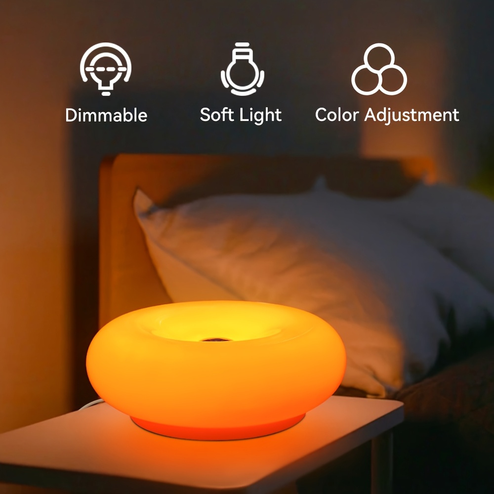 Lampu Donat Retro-Modern Berpa - Orange Lighting Decor ulasan dan harga