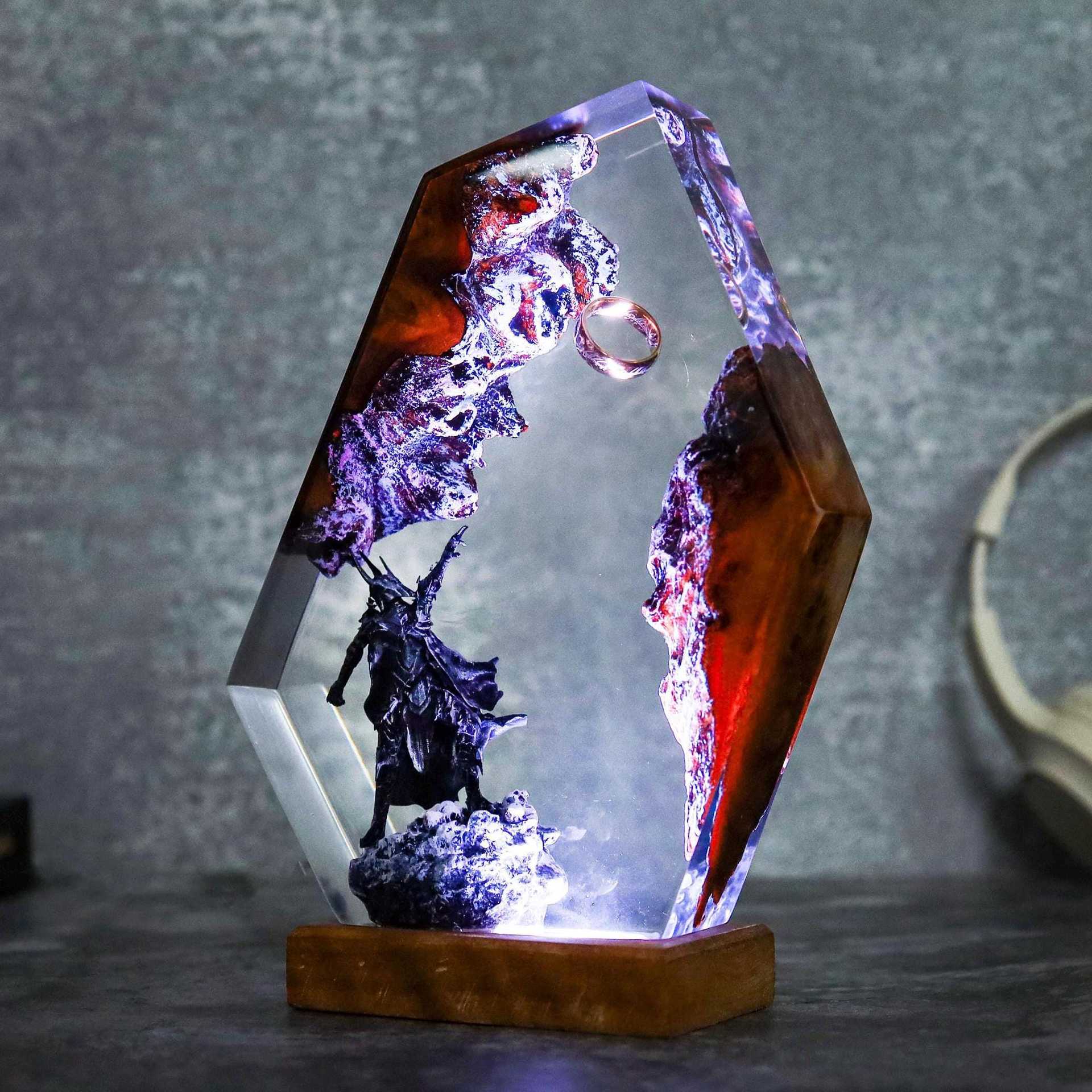 Lampu Resin Figur Adegan Film  - Lighting Decoration Wedding ulasan dan harga